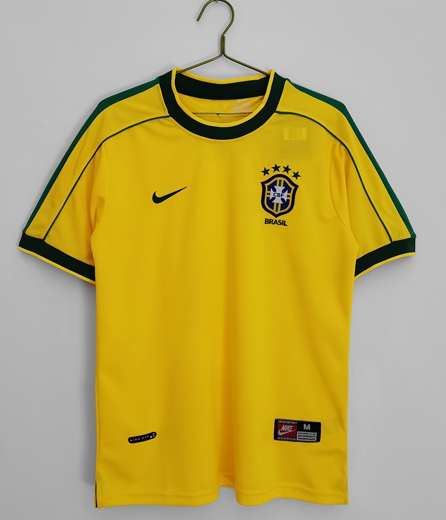 1998 Brazil Home Retro