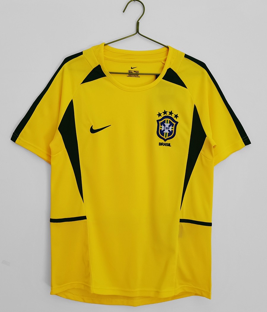 2002 Brazil Home Retro