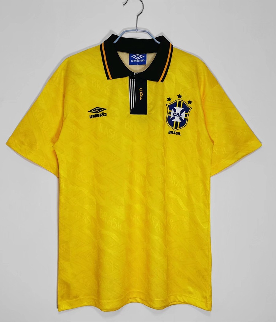 1991-1993 Brazil Home Retro