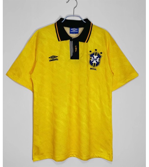 1991-1993 Brazil Home Retro