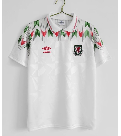 1990-1992 Wales Awahy Retro