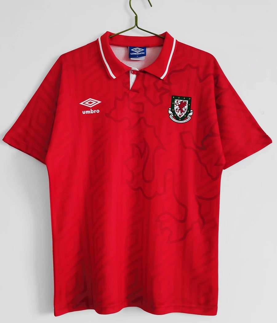 1992-1994 Wales Home Retro