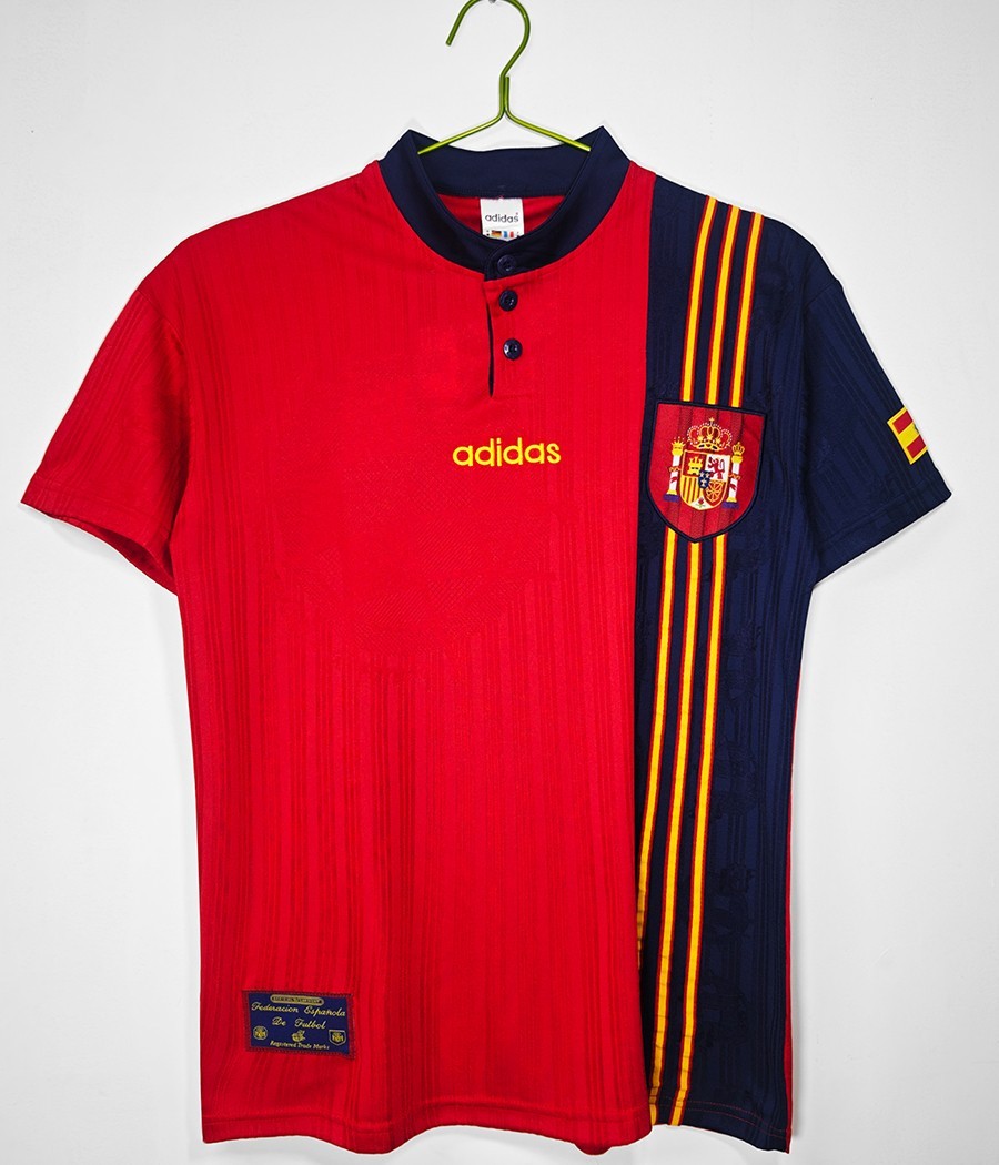 1996 Spain Home Retro